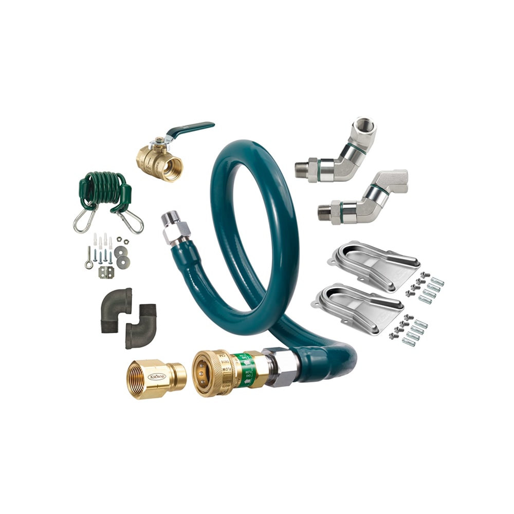 Krowne M5036K12 36" Gas Connector Kit w/ 1/2" Female/Male Couplings