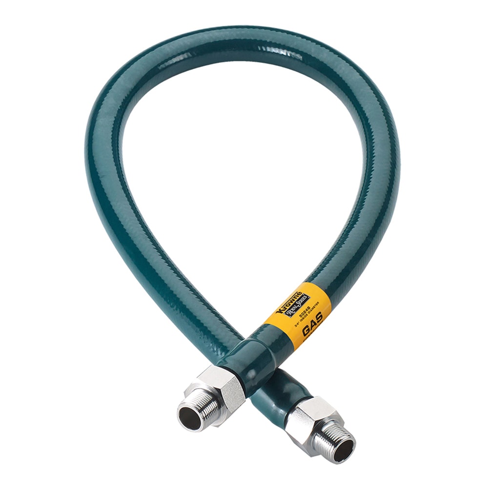 Krowne M5048 48" Gas Connector Hose w/ 1/2" Male/Male Couplings