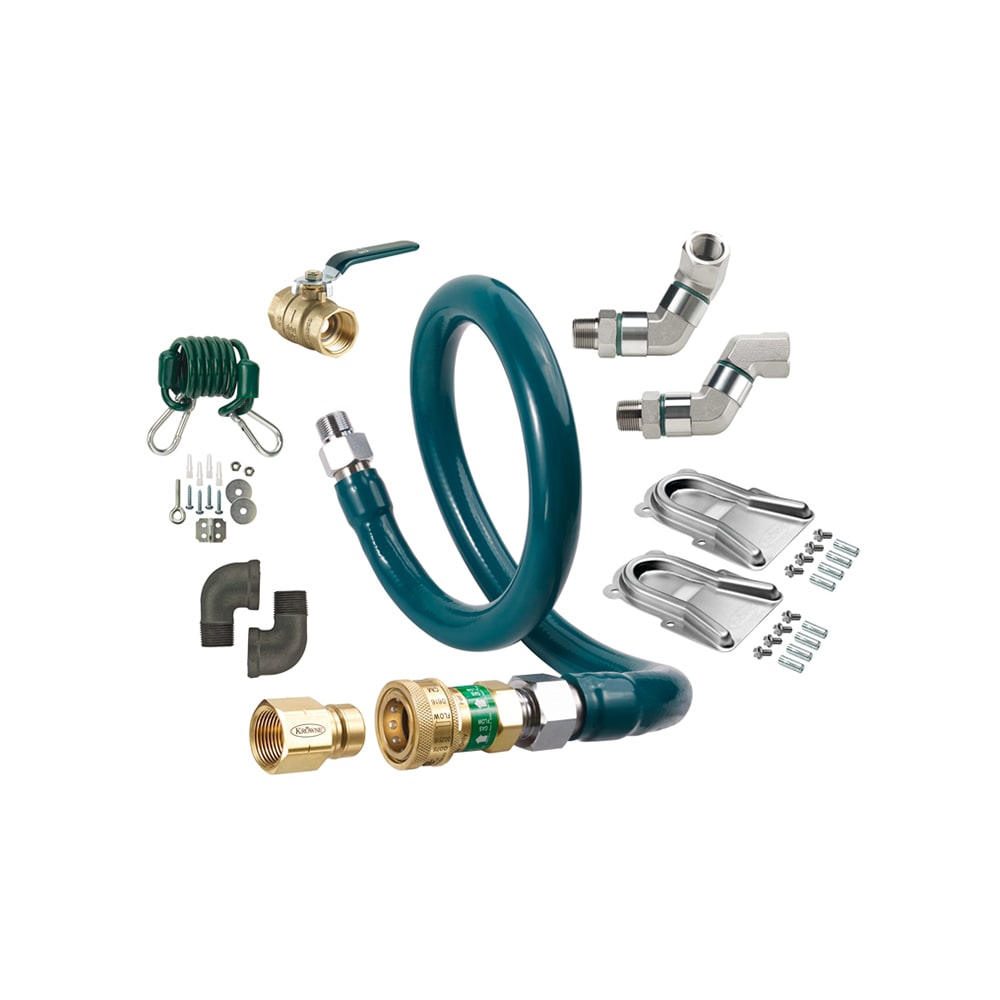 Krowne M5048K12 48" Gas Connector Kit w/ 1/2" Female/Male Couplings