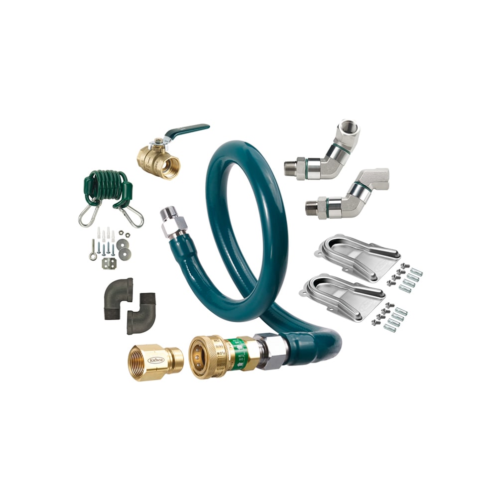 Krowne M5060K12 60" Gas Connector Kit w/ 1/2" Female/Male Couplings