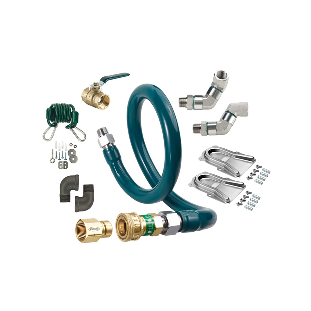 Krowne M5072K12 72" Gas Connector Kit w/ 1/2" Female/Male Couplings