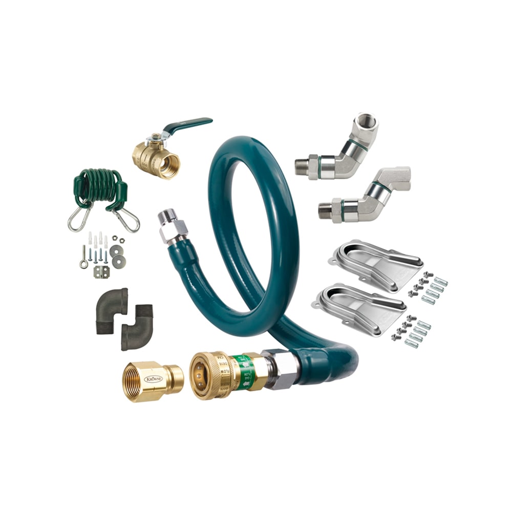 Krowne M7524K12 24" Gas Connector Kit w/ 3/4" Female/Male Couplings