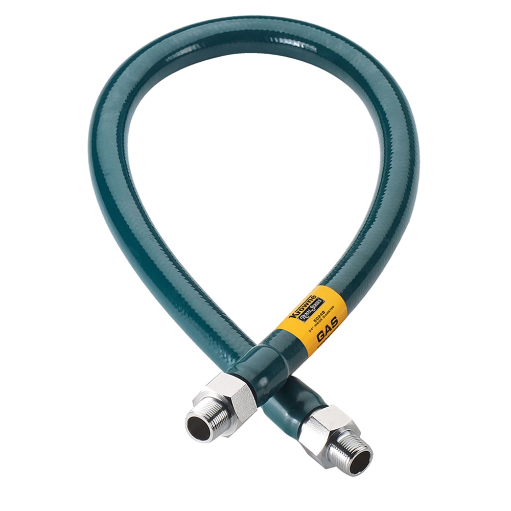 Krowne M7560 60" Gas Connector Hose w/ 3/4" Male/Male Couplings