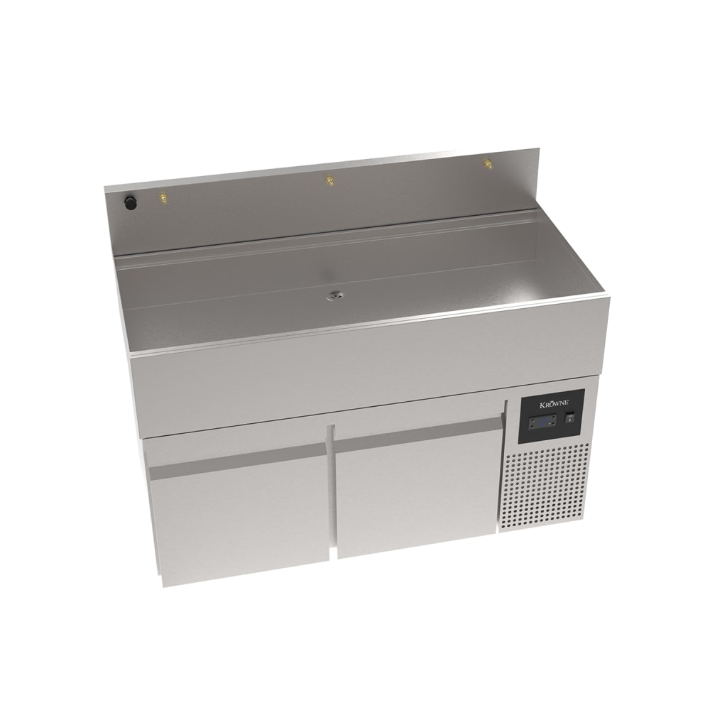 Krowne MW48R MoveWell Adaptive Station w/ Refrigerated Base - 48"W x 24"D