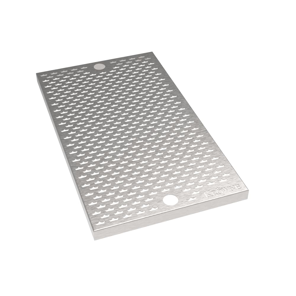 Krowne MW-DB12 MoveWell Drainboard Modular Insert - Perforated, Stainless Steel