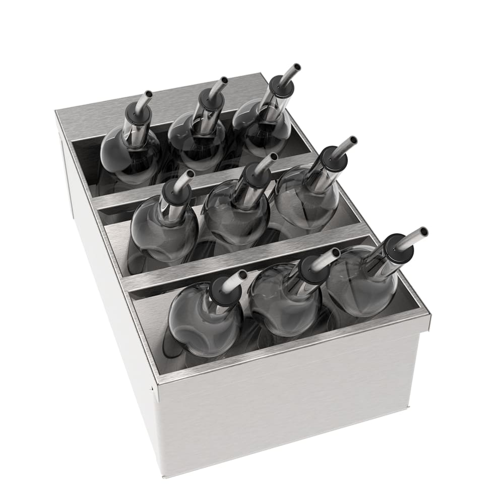 Krowne MW-SR12 MoveWell Speed Rack Modular Insert - 3 Tiers