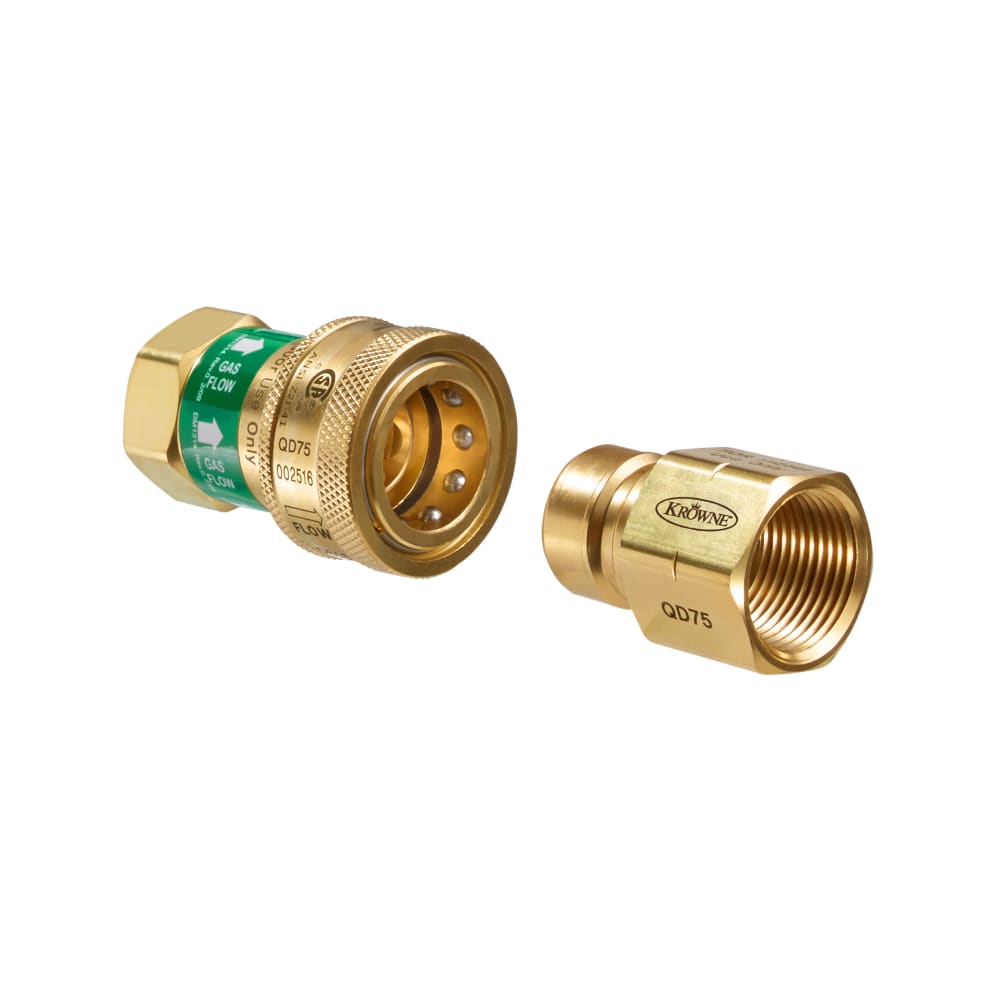 Krowne QD75 3/4" Quick Disconnect Female Coupler