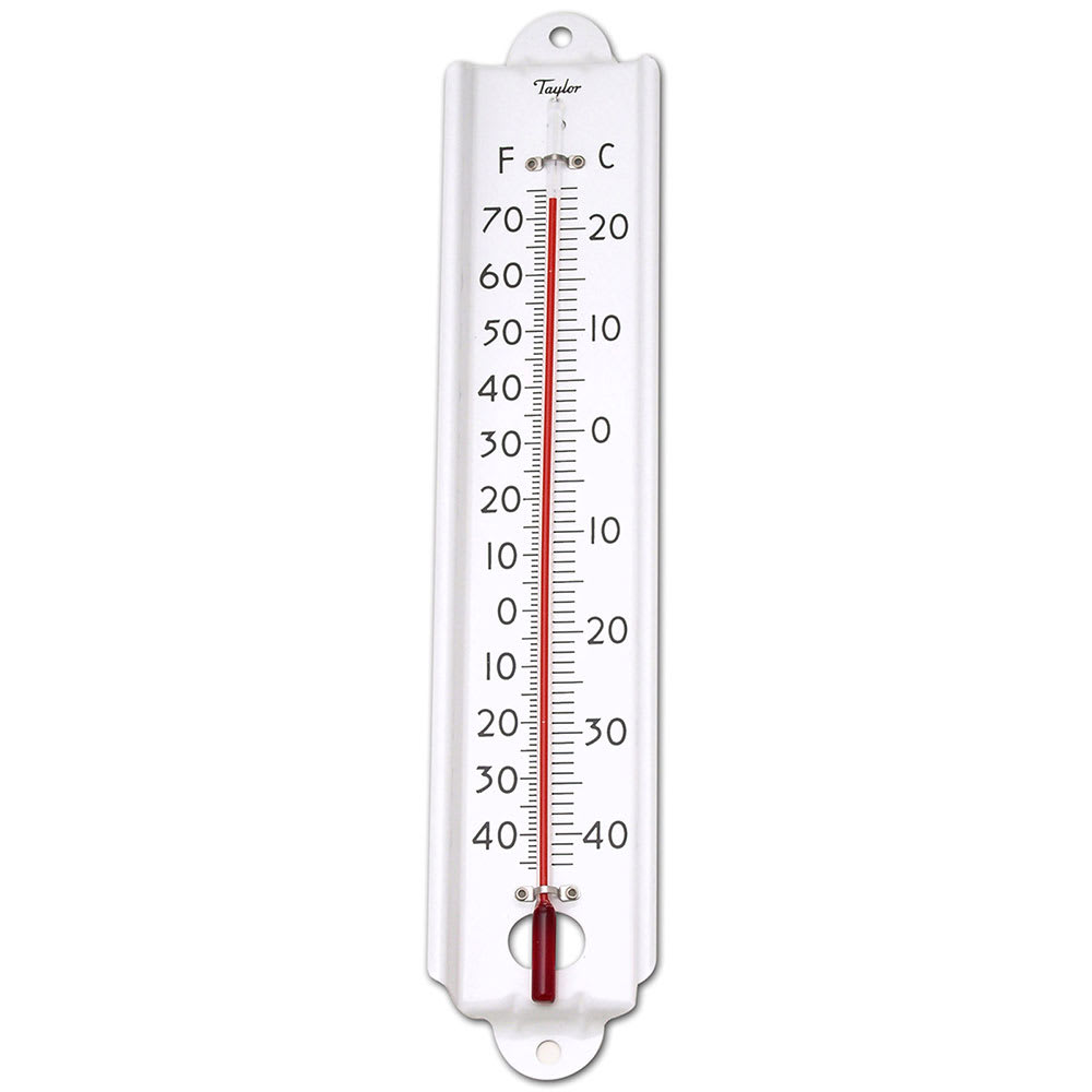 Taylor 1106J Tube Type Cold/Dry Storage Thermometer, -20 to 120 Degree Range
