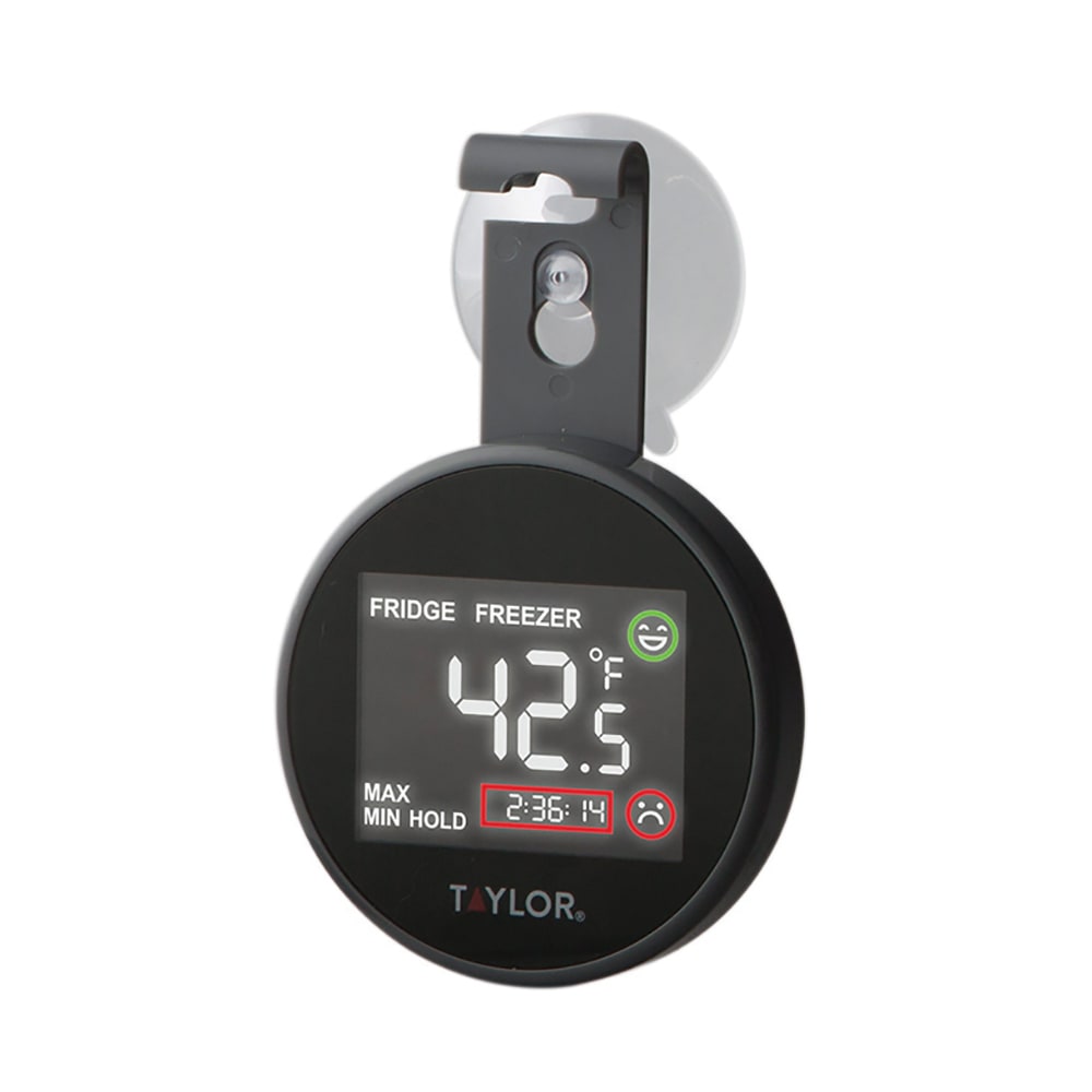 Taylor 1445 Digital Refrigerator/Freezer Thermometer w/ -40 to 176°F Temperature Range