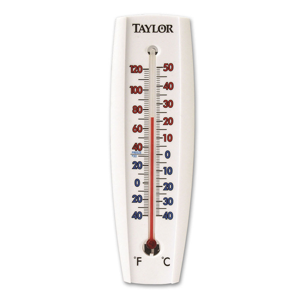 Taylor 5154 Wall Thermometer w/ Large Easy Read Face, -40 to 120F