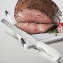 Taylor 5248361 12" Slicer Knife w/ White Nylon/Silicone Handle, High Carbon German Steel thumbnail 2