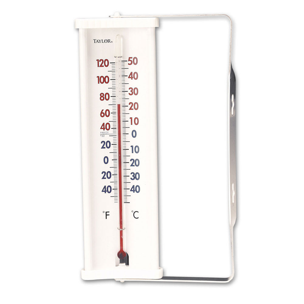 Taylor 5316N Tube-Type Window Thermometer w/ -60 to 120 F Degree Capacity