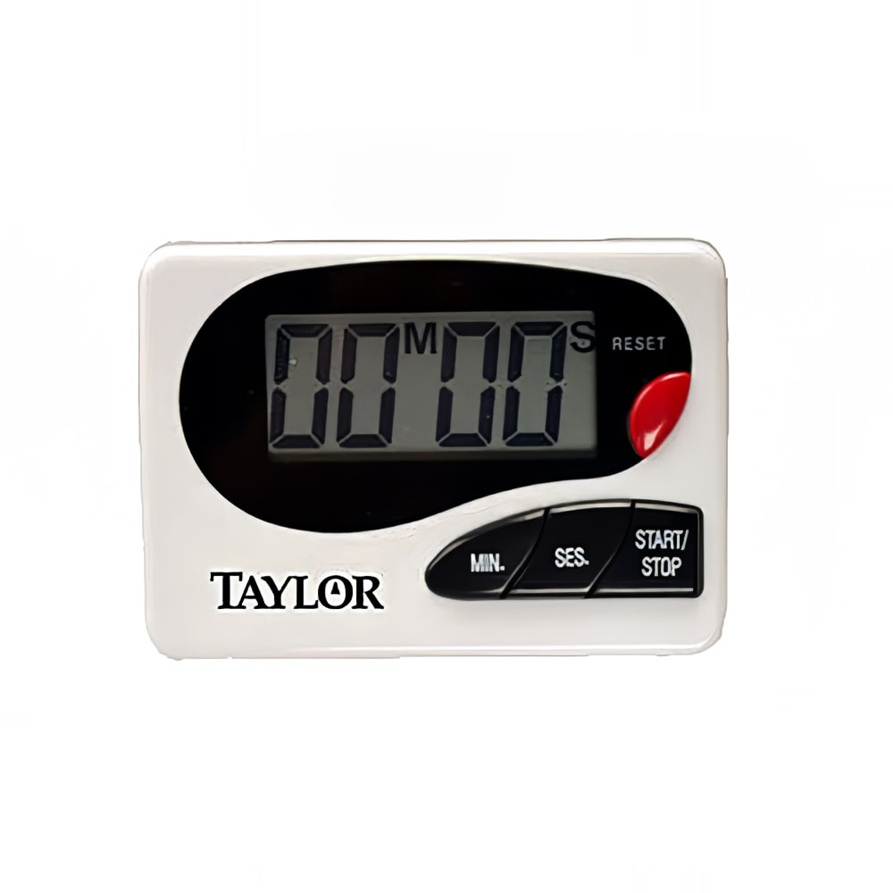 Taylor 5822 Electronic Timer w/ Recall Function, 4/5" Readout, Clip & Magnet