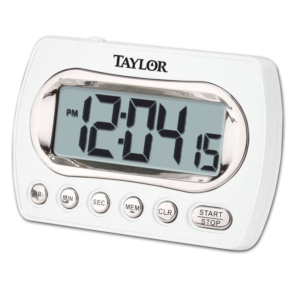 Taylor 5847-21 Digital Timer LCD Readout - Up To 24 hrs, Clock Feature