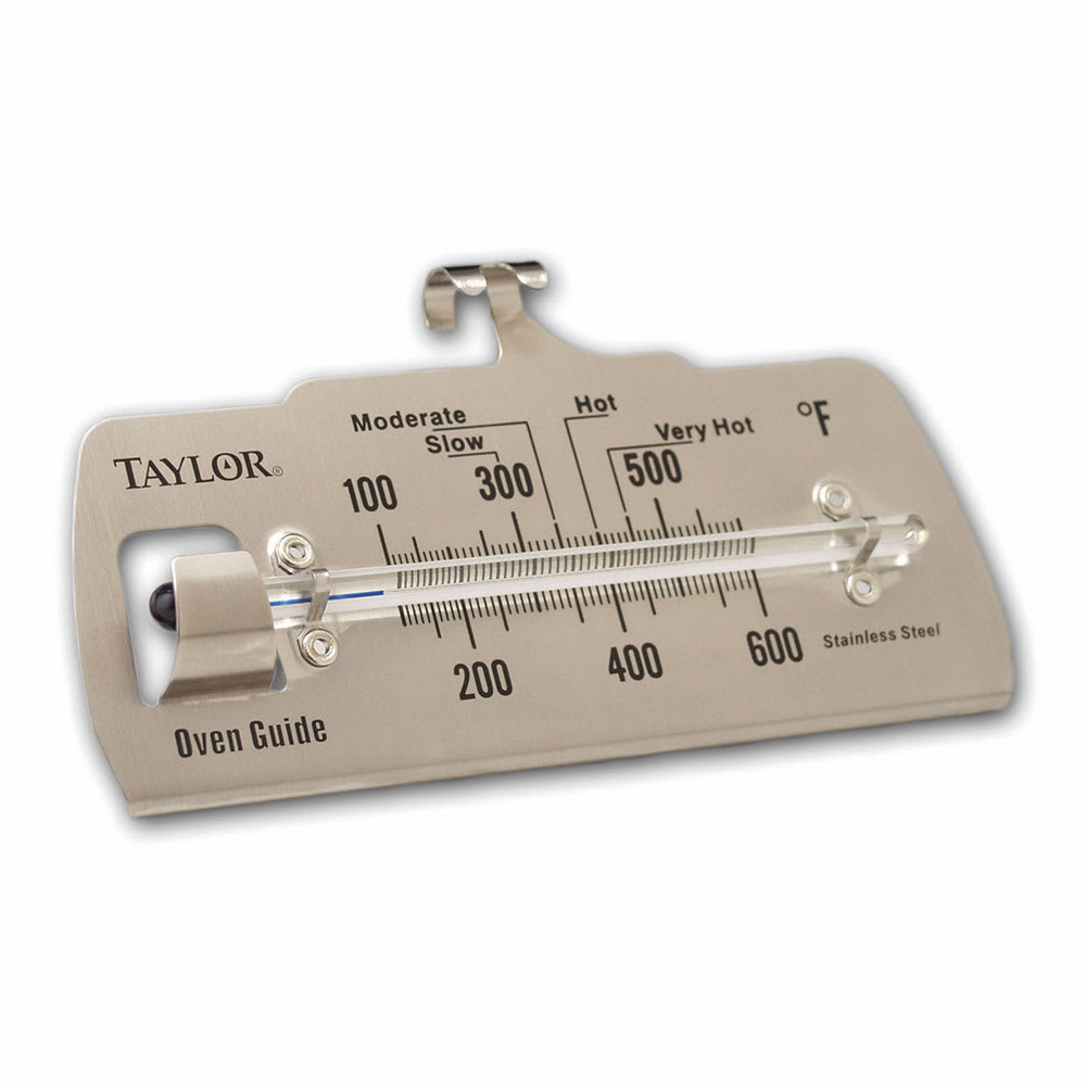 Taylor 5921N Oven Thermometer, Flange w/ Stem, 100 to 600 F Degrees Range