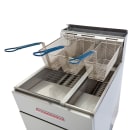 American Range AF-50/25 Gas Fryer - (1) 50 lb Vat & (1) 25 lb Vat, Floor Model, Natural Gas thumbnail 4