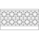 American Range AR-10-CL-126R 60" 10 Burner Gas Range w/ (1) Convection Oven, (1) Standard Oven, Natural Gas thumbnail 2