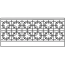 American Range AR-12-126L-SBR 72" 10 Burner Gas Range w/ Standard Oven & Storage Base, Liquid Propane thumbnail 2