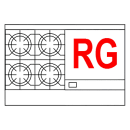 American Range AR-4B-24RG 48" 4 Burner Gas Range w/ Griddle/Broiler & (2) Space Saver Ovens, Natural Gas thumbnail 2