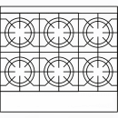 American Range AR-6-C 36" 6 Burner Gas Range w/ Convection Oven, Natural Gas thumbnail 2