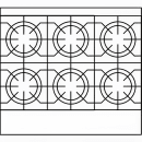 American Range AR-6-SB 36" 6 Burner Gas Range w/ Storage Base, Liquid Propane thumbnail 2
