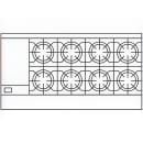 American Range AR-8B-24RG-CC 60" 8 Burner Gas Range w/ Griddle/Broiler & (2) Convection Ovens, Natural Gas thumbnail 2