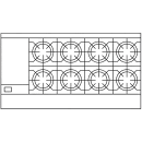American Range AR-8B-24RG-CL-SBR 60" 8 Burner Gas Range w/ Griddle/Broiler & Convection Oven & Storage Base, Natural Gas thumbnail 2