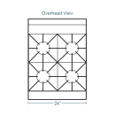 American Range ARSHP-24-4 24" Gas Hotplate w/ (4) Burners & Manual Controls, Liquid Propane thumbnail 2