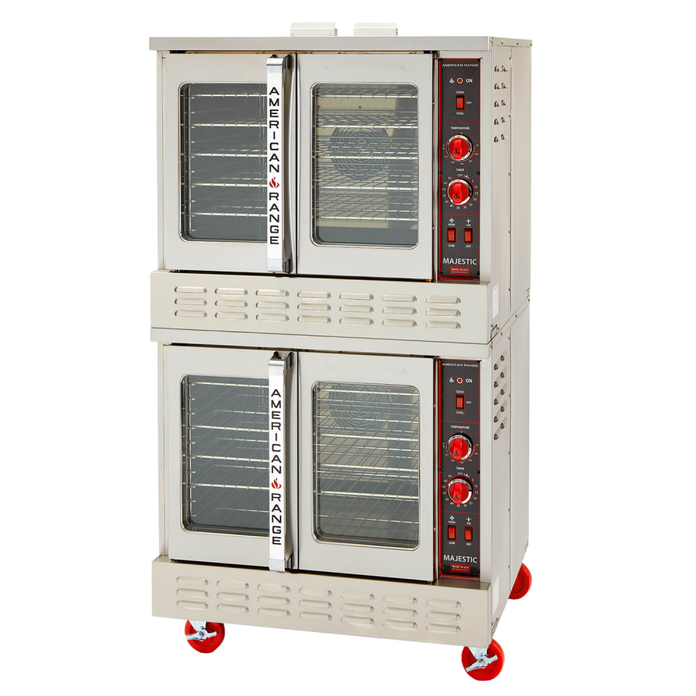 American Range MSD-2 Single Full Size Liquid Propane Gas Convection Oven - 140,000 BTU