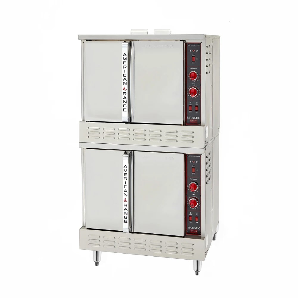 American Range MSDE-2 Double Full Size Electric Convection Oven - 24kW, 208v/1ph