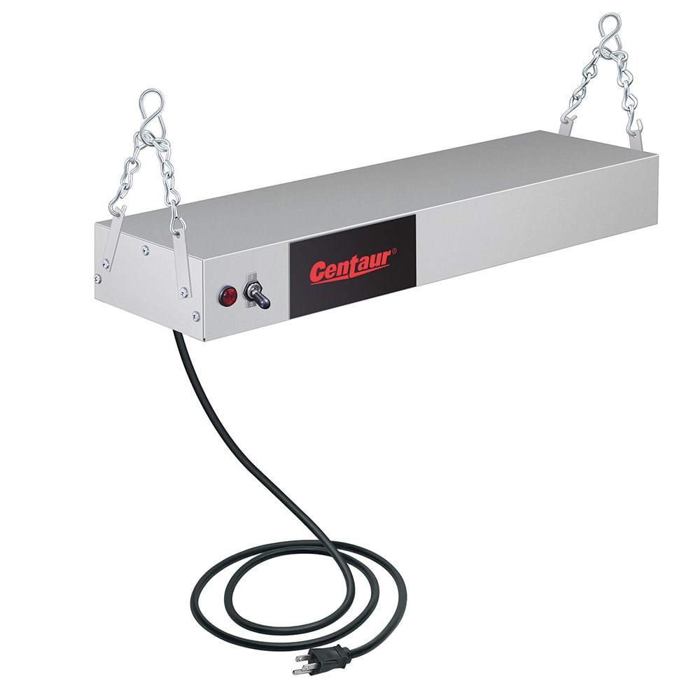 Centaur CENSH-36120 36" Infrared Strip Warmer - Single Rod, (1) Built In Toggle Control, 120v