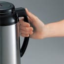 Zojirushi AFFB-10S 34 oz Thermal Carafe w/ Push Button Dispense - Glass Vacuum Liner, Brushed Stainless thumbnail 2