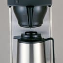 Zojirushi BHS-19SB 63 oz Thermal Carafe w/ Brew Thru Lid - Glass Vacuum Liner, Brushed Stainless thumbnail 3