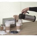 Zojirushi SH-MAE10 1 1/16 qt Creamer - Stainless Steel, Silver/Black thumbnail 3