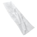 D&W Fine Pack Medium Weight Disposable Cutlery Set - Polypropylene, White (P2503PCSPKIT) thumbnail 2