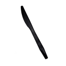 D&W Fine Pack Medium Weight Disposable Cutlery Set - Polypropylene, Black (P250E3PCSPKIT) thumbnail 5