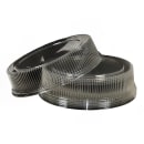 D&W Fine Pack 16 4/5" Dome Lid for Trays - PET, Clear (CLRE16P) thumbnail 2
