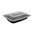 D&W Fine Pack Rectangular Cruiser Container - 10 3/10" x 7 3/20", Polypropylene, Black (CT784-1032) thumbnail 5