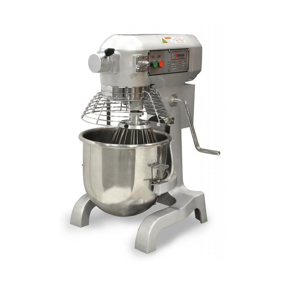 Omcan 20 qt Planetary Mixer - Bench Model, 1 1/2 hp, 110v (20441)