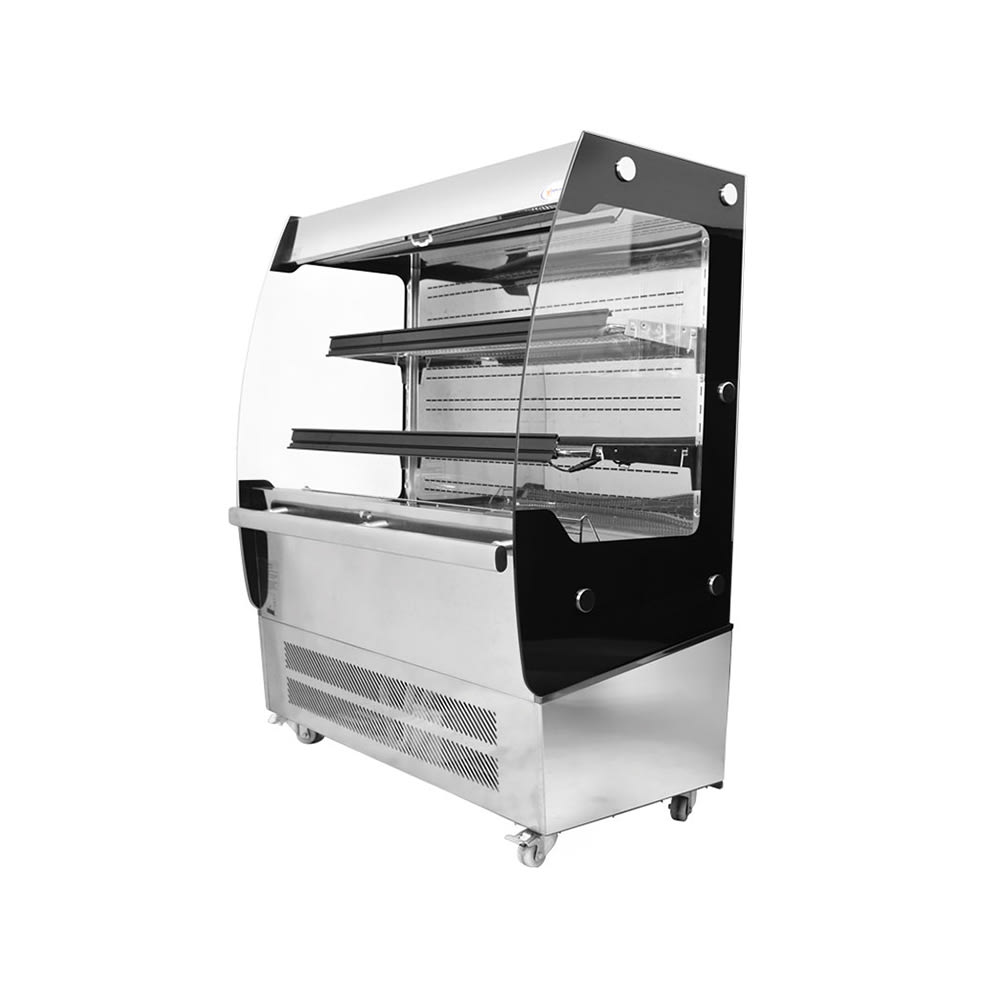 Omcan 39 3/8" Horizontal Open Air Cooler w/ (3) Levels, 110v (31809)