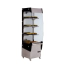 Omcan 19 2/5" Self Service Floor Model Heated Display Case - (3) Shelves, 220v (39537) thumbnail 2