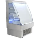 Omcan 39 3/8" Vertical Open Air Cooler w/ (4) Levels, 110v (40004) thumbnail 2