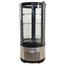 Omcan 19" Full Service Cake Display Case w/ Curved Glass - (3) Levels, 110v (41466) thumbnail 2