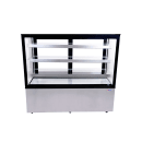 Omcan 60" Full Service Bakery Display Case w/ Straight Glass - (4) Levels, 110v (44384) thumbnail 2