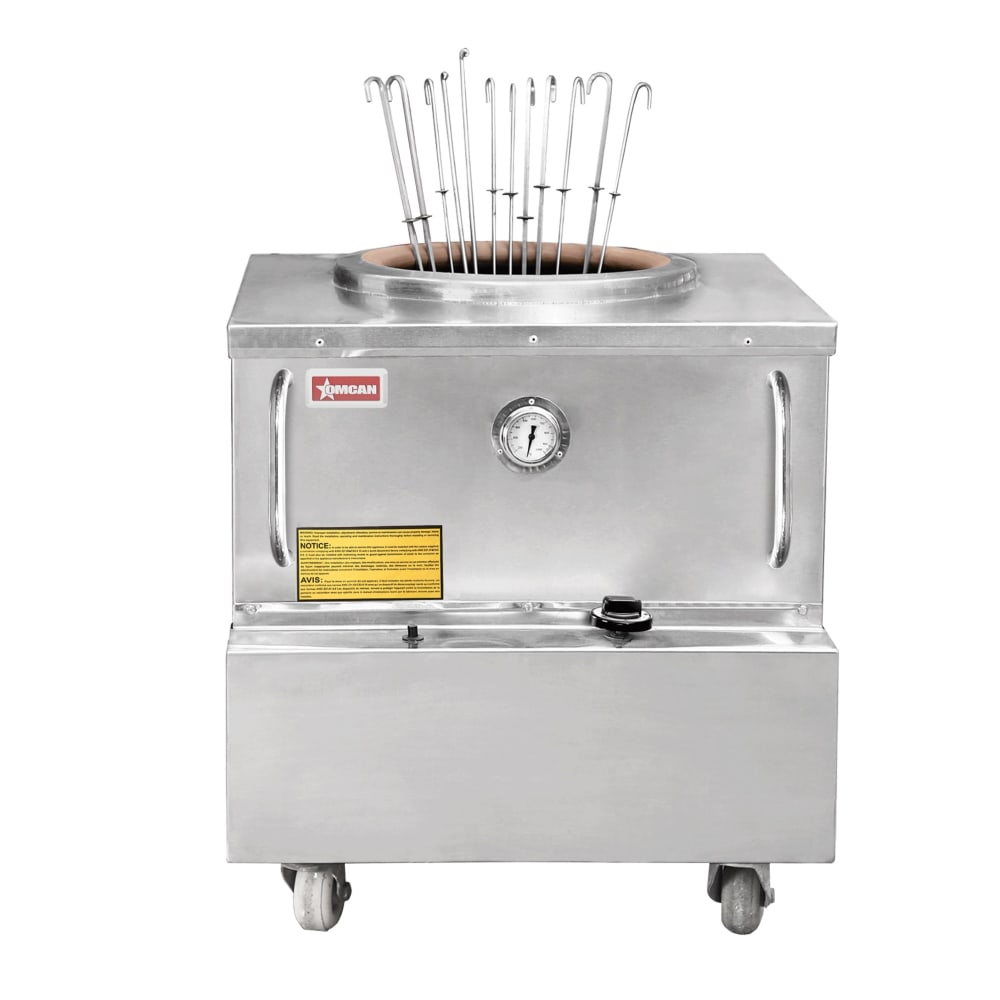 Baba Clay 28" x 30" Natural Gas Tandoor Oven - 48,000 BTU (44386)