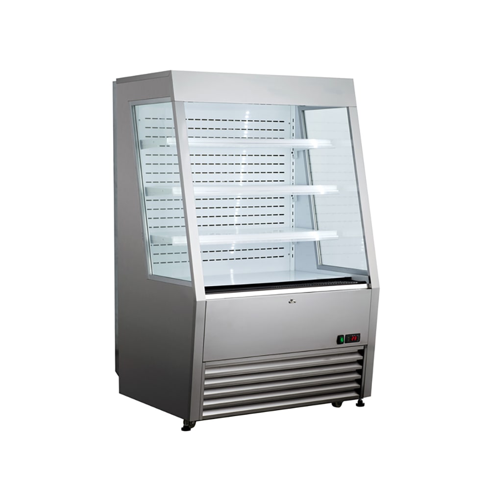 Omcan 36" Vertical Open Air Cooler w/ (4) Levels, 110v (44439)