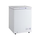 Omcan 30" Mobile Chest Freezer w/ (1) Basket - White, 115v (46501) thumbnail 2