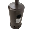 Omcan 87" Portable Patio Heater - 45,000 BTU, Stainless Steel, Liquid Propane/Butane (46799) thumbnail 2