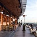 Omcan 87" Portable Patio Heater - 45,000 BTU, Stainless Steel, Liquid Propane/Butane (46799) thumbnail 4