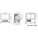 Omcan 47" Full Service Deli Case w/ Curved Glass - (3) Levels, 115v (50079) thumbnail 5